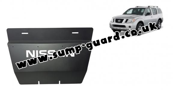 Steel radiator guard for Nissan Pathfinder