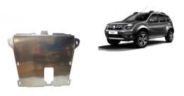 Aluminum sump guard for Dacia Duster