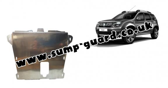 Aluminum sump guard for Dacia Duster