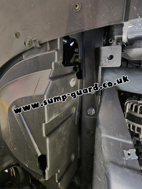 Steel sump guard for Iveco Daily 7