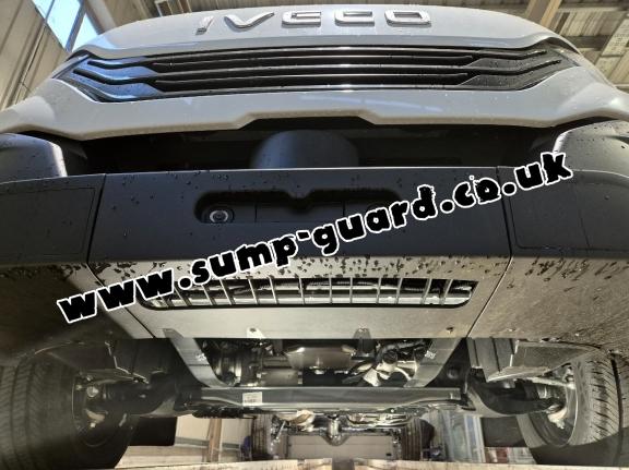 Steel sump guard for Iveco Daily 7