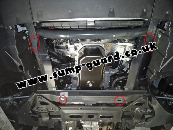 Steel sump guard for Iveco Daily 7