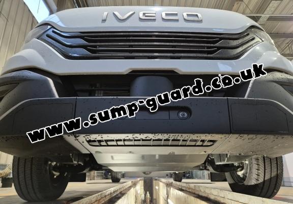 Steel sump guard for Iveco Daily 7