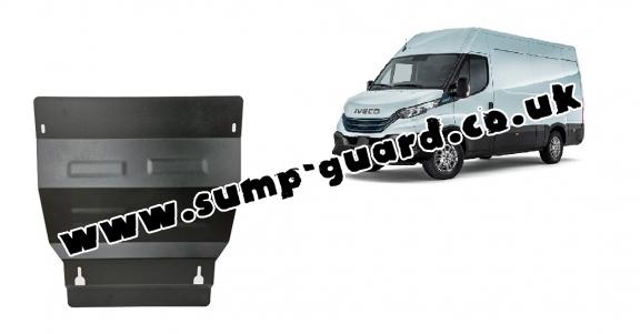 Steel sump guard for Iveco Daily 7