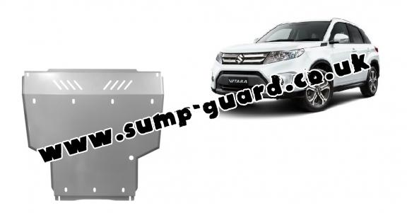 Aluminum sump guard for Suzuki Vitara