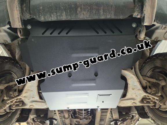 Steel sump guard for Hyundai Terracan