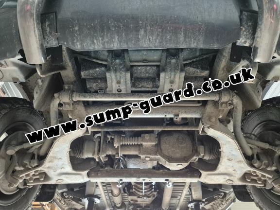 Steel sump guard for Hyundai Terracan