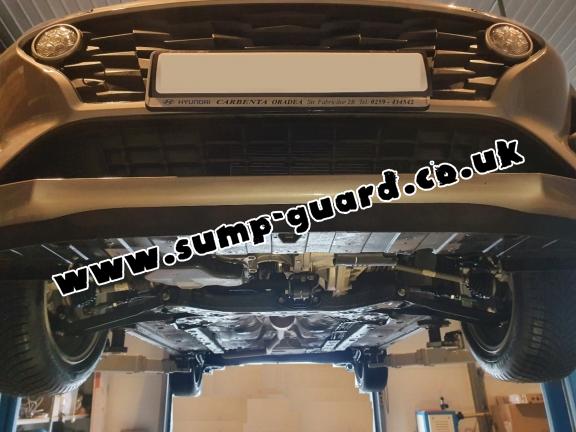 Steel sump guard for Hyundai Elantra 2