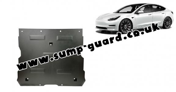 Front electric motor guard for Tesla Model 3 AWD