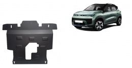 Steel sump guard for Dacia Spring