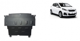 Steel sump guard for Peugeot 108