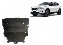 Steel sump guard for Nissan Qashqai J12