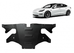 Rear electric motor guard for Tesla Model Y AWD