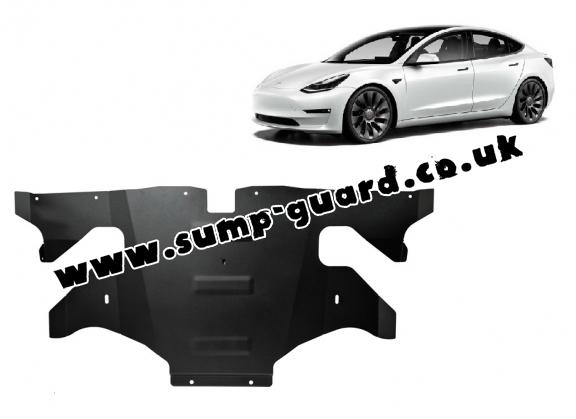 Rear electric motor guard for Tesla Model Y AWD