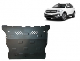 Steel sump guard for VW T-Cross