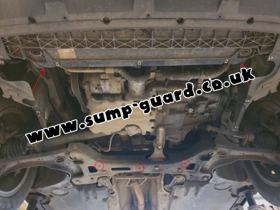 Steel sump guard for VW T-Cross