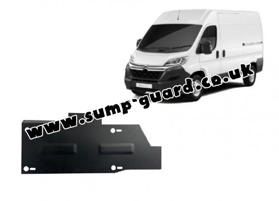 Steel AdBlue tank guard for Citroen Jumper