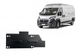 Steel AdBlue tank guard for Fiat Ducato