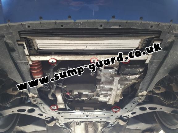 Steel sump guard for  BMW X2 F39