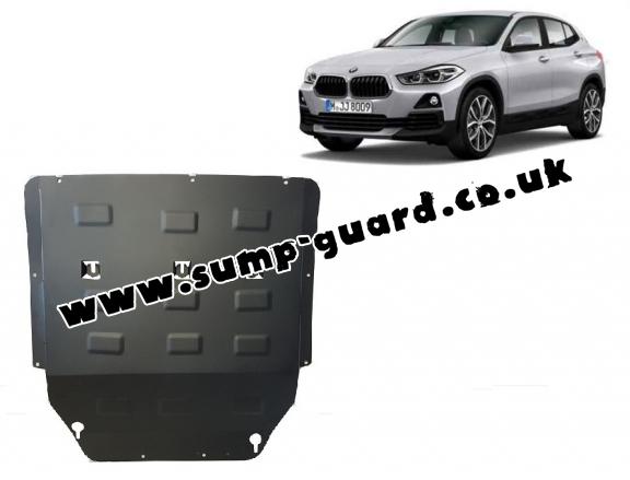 Steel sump guard for  BMW X2 F39