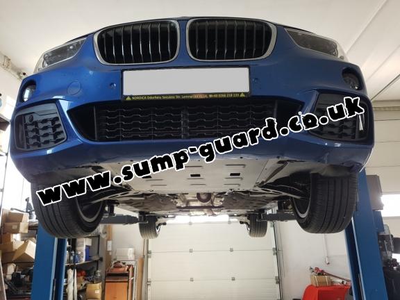 Steel sump guard for  BMW X2 F39