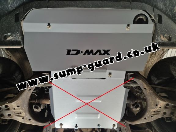 Steel radiator guard for Isuzu D-Max