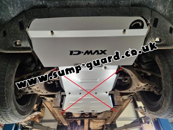 Steel radiator guard for Isuzu D-Max