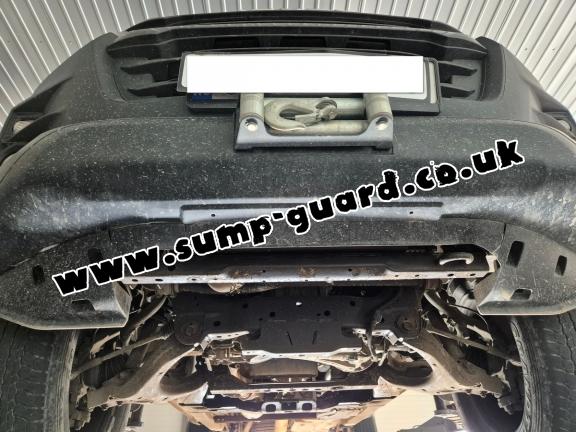 Steel radiator guard for Isuzu D-Max