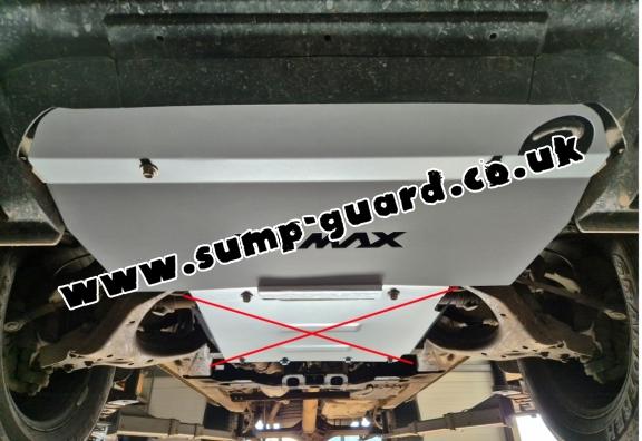 Steel radiator guard for Isuzu D-Max