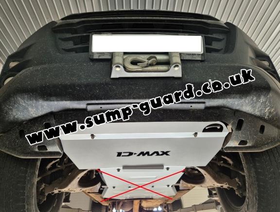 Steel radiator guard for Isuzu D-Max