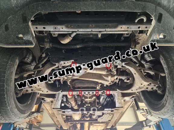 Steel sump guard for Isuzu D-Max