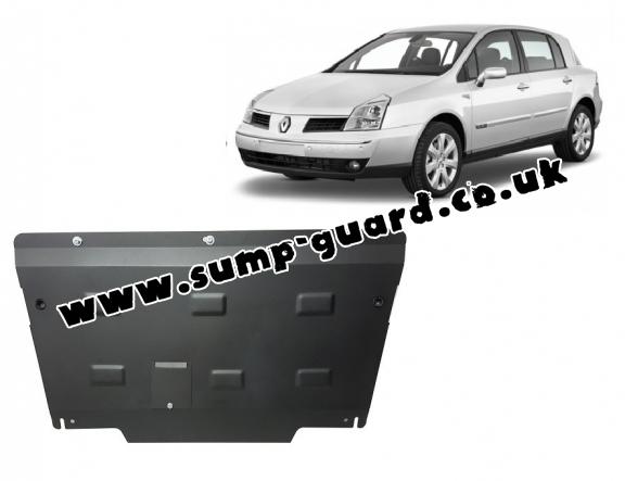 Steel sump guard for Renault Vels Satis