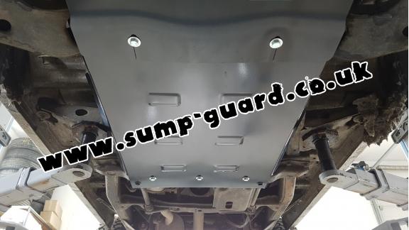 Steel gearbox and differential guard for Nissan Pathfinder