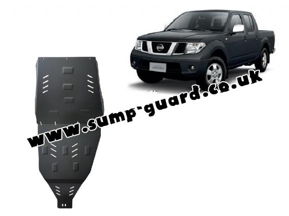 Steel gearbox  guard for Nissan Navara