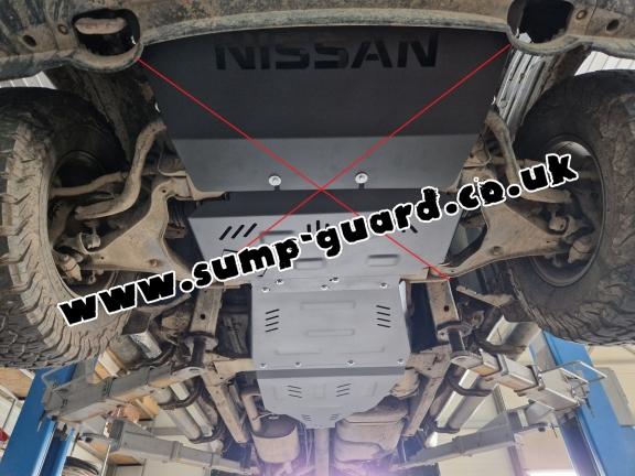 Steel gearbox  guard for Nissan Navara