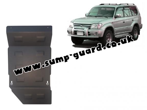 Steel gearbox guard for Toyota Land Cruiser J90 - only for 3 doors model