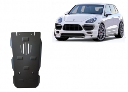 Steel manual gearbox guard for Porsche Cayenne