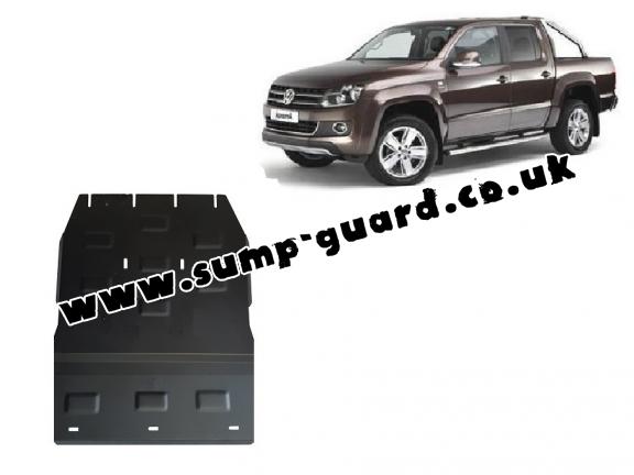 Steel gearbox and differential guard for Volkswagen Amarok -  V6 automat