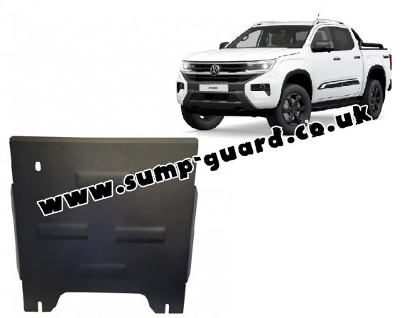 Steel transfer case guard for Volkswagen Amarok