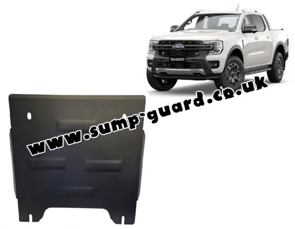 Steel transfer case guard for Ford Ranger