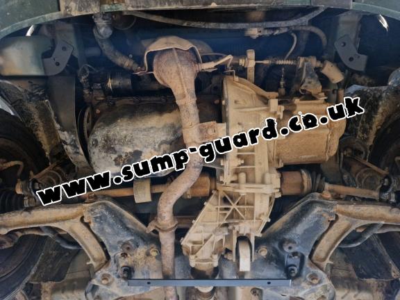 Steel sump guard for Fiat Panda 4x4