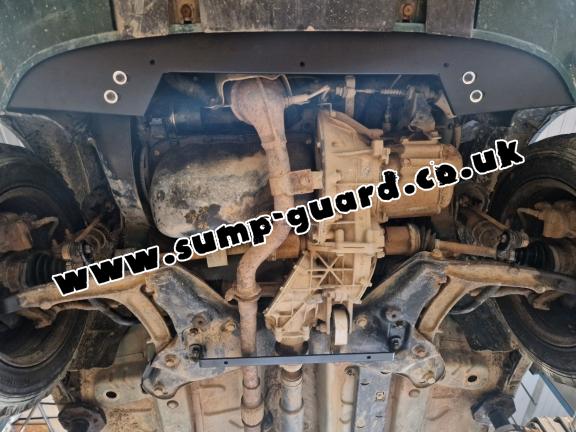 Steel sump guard for Fiat Panda 4x4