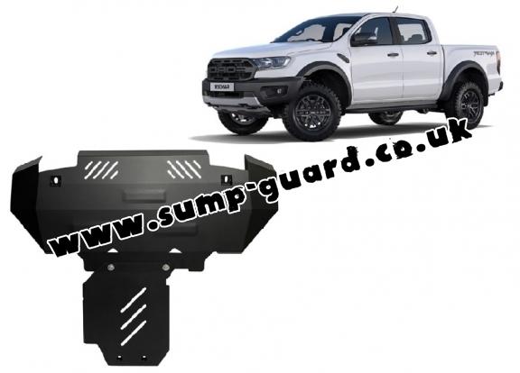 Steel sump guard for Ford Ranger Raptor