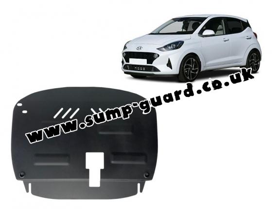 Steel sump guard for Hyundai i10