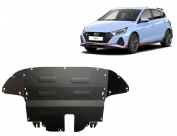 Steel sump guard for Hyundai i20 Hybrid