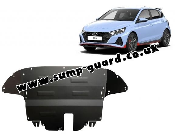 Steel sump guard for Hyundai i20 Hybrid