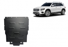 Steel sump guard for Mercedes GLB X247