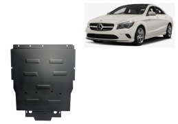 Steel sump guard for Mercedes CLA C118