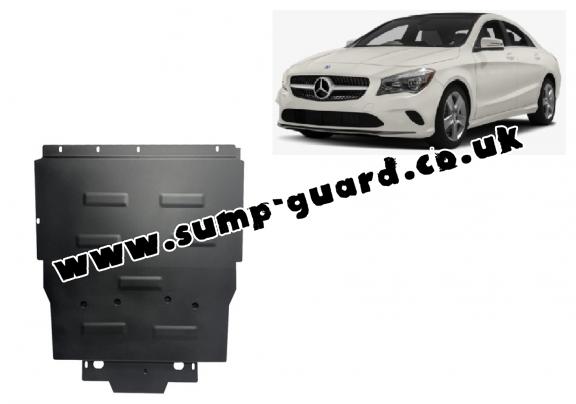 Steel sump guard for Mercedes CLA C118