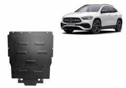 Steel sump guard for Mercedes GLA H247